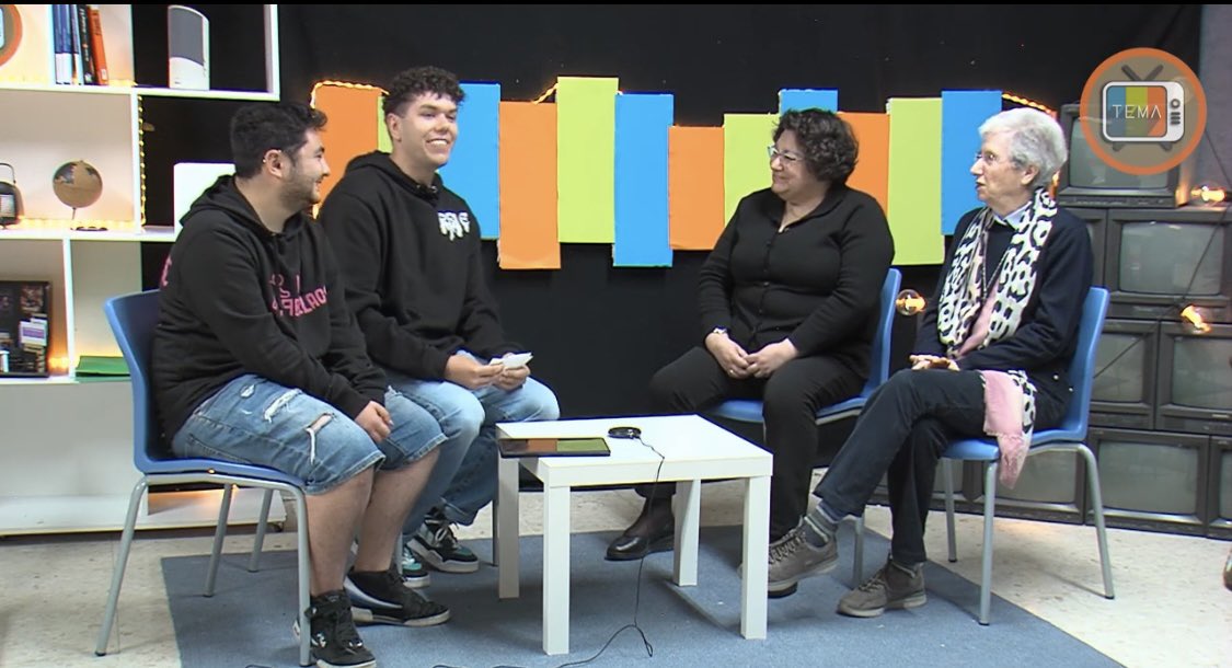 cma_leon's tweet photo. Duodรฉcimo #programadeTEMATV del curso 2022/2023 de #Tematv. #Entrevista a nuestra coordinadora de #pastoral, รngeles Lรณpez y a la #salesiana Concha Benito. Reportaje sobre la experiencia #ErasmusPlus de nuestra #alumna Sara Gรณmez de #rpae en Pragaโฆ
https://t.co/Woh34QRRVY https://t.co/I6VCHTNKn6