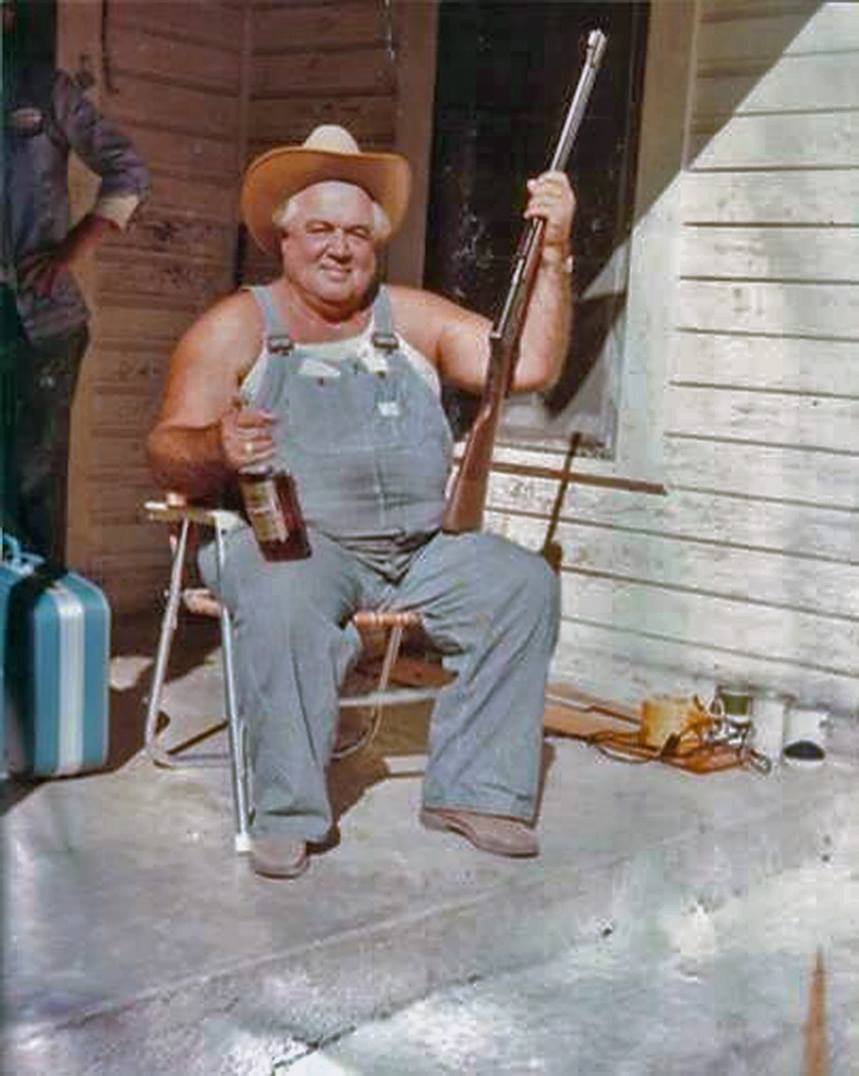 TracesofTexas's tweet photo. TOT reader Ashley Davis kindly sent in this great circa 1972 photo of her grandfather, Riley "Buster" Davis at his deer lease in The Hill Country between San Marcos and Llano. A place called Devil's Backbone. This was the porch of a 100-year-old ranch house that he remodeled himself. He looks like he's having a good time and, here on this Friday afternoon, I hope that all of y'all are, too.

Thank you, Ashley. Wonderful family snapshot.