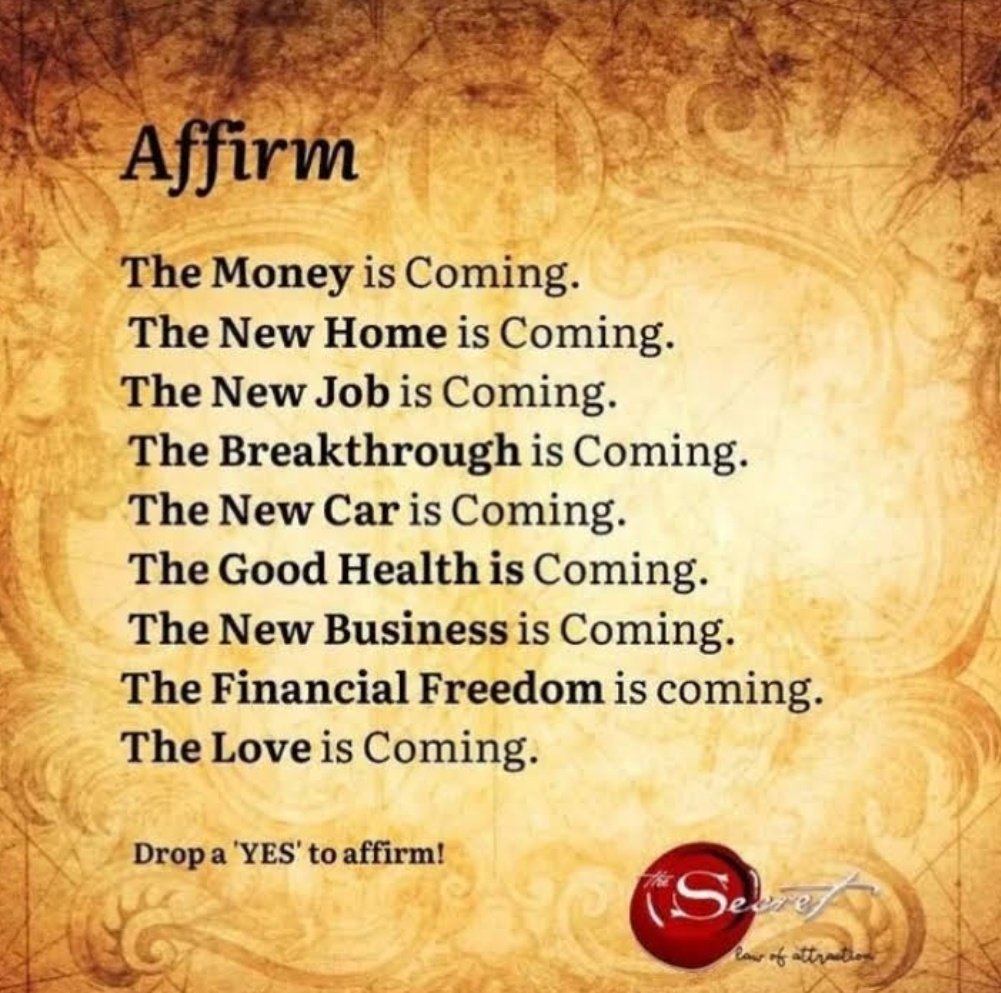 insidemanifest's tweet image. Type 'YES' to Affirm!!!