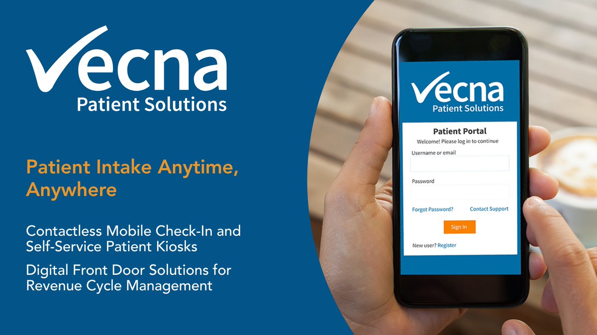 Learn how <a href="/VecnaInc/">Vecna</a>'s #PatientIntake solutions are benefitting healthcare organizations with 75% reduction in patient waiting time and 62% increase in POS collections. hubs.la/Q01S6hcr0
#VecnaHealthcare #RCM #DigitalFrontDoor hubs.la/Q01S6lJz0