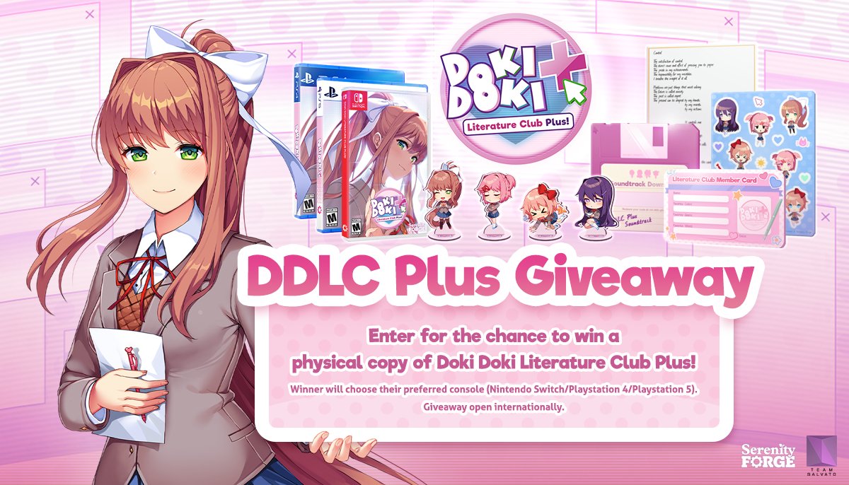 Doki Doki Literature Club Plus! Premium Physical Edition