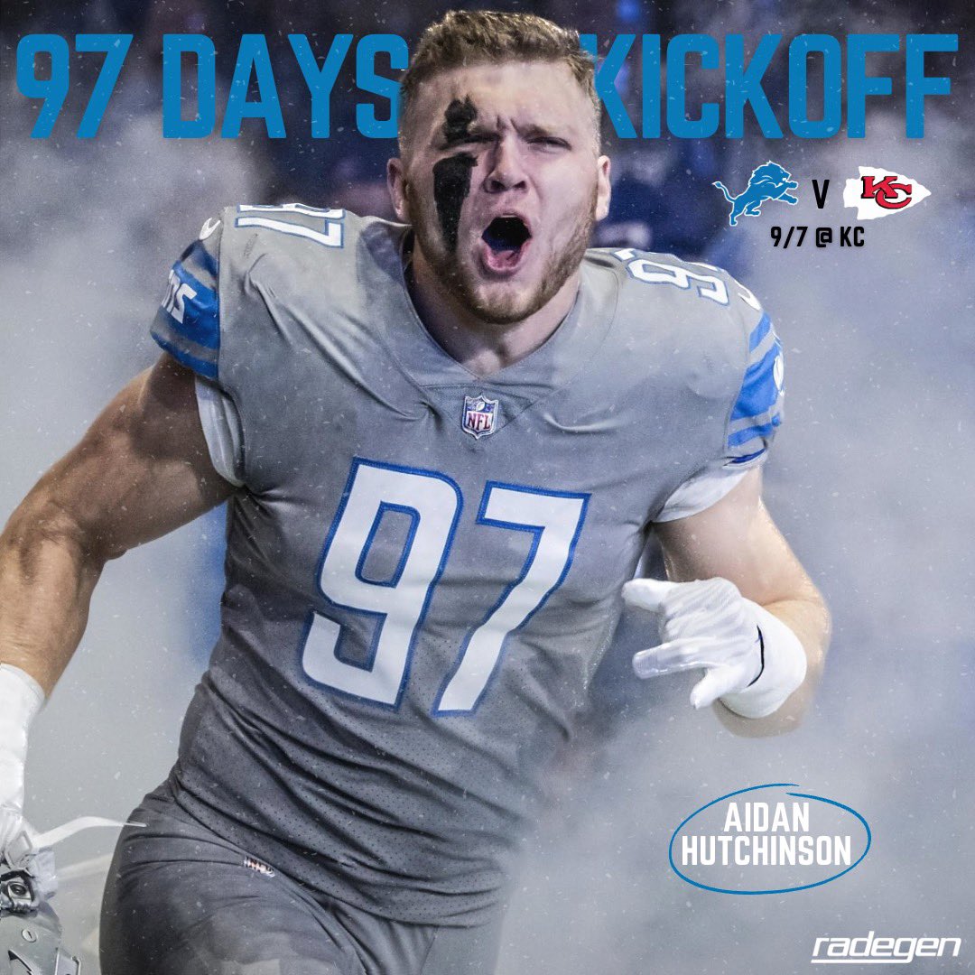 97 days to kickoff and we can’t wait‼️‼️