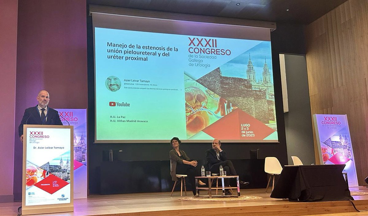 Envidia de congreso: fantástico programa, videos y conferencias. Moitas graciñas!! <a href="/SGUrologia/">Sociedad Gallega de Urología</a> <a href="/DarioMartul/">Dario Vazquez-Martul</a>