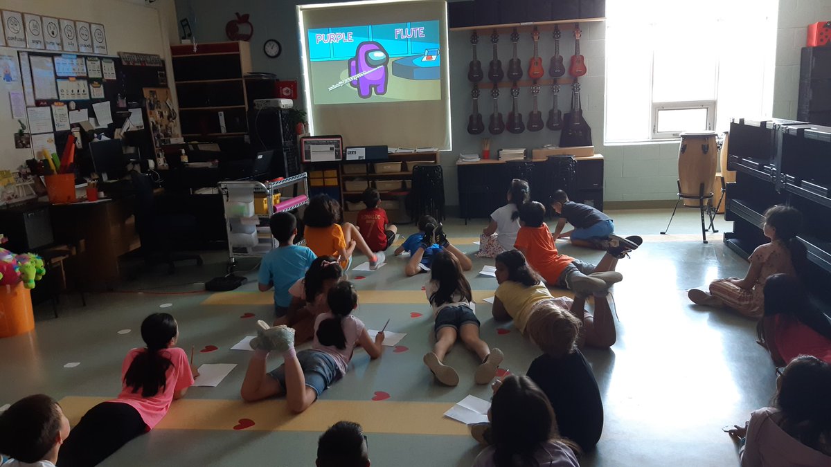 Can you hear the Instrument Imposter?🥁🎻<a href="/ValentineDPCDSB/">St Valentine School</a>