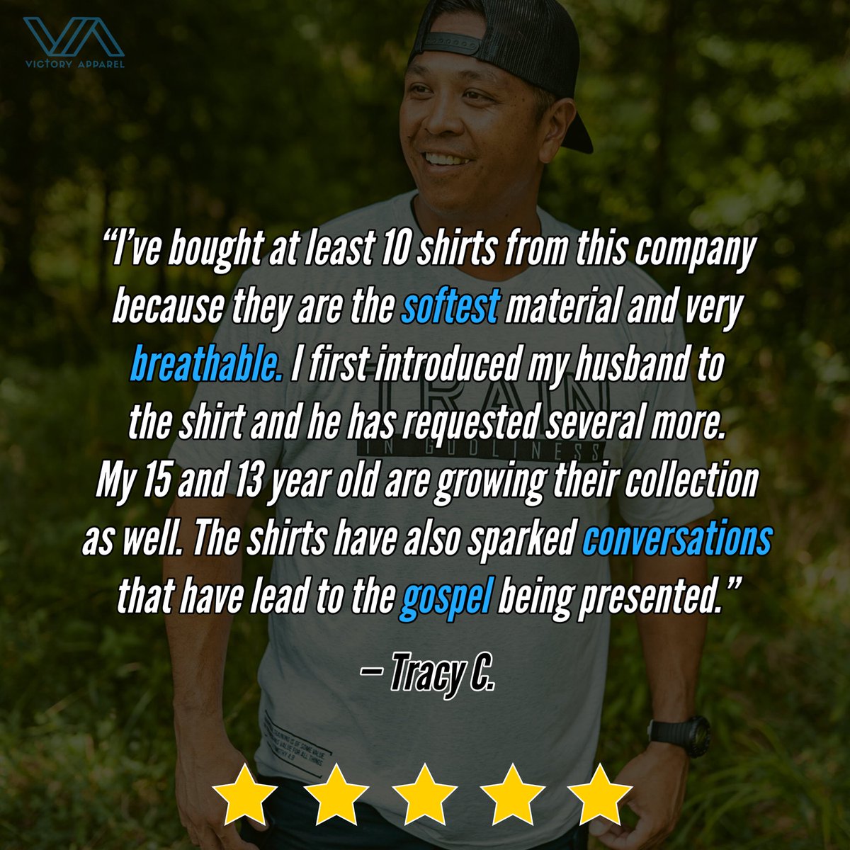 We love customer testimonies like this! Please leave your feedback on our products, website, and google! This is why we love what we do!