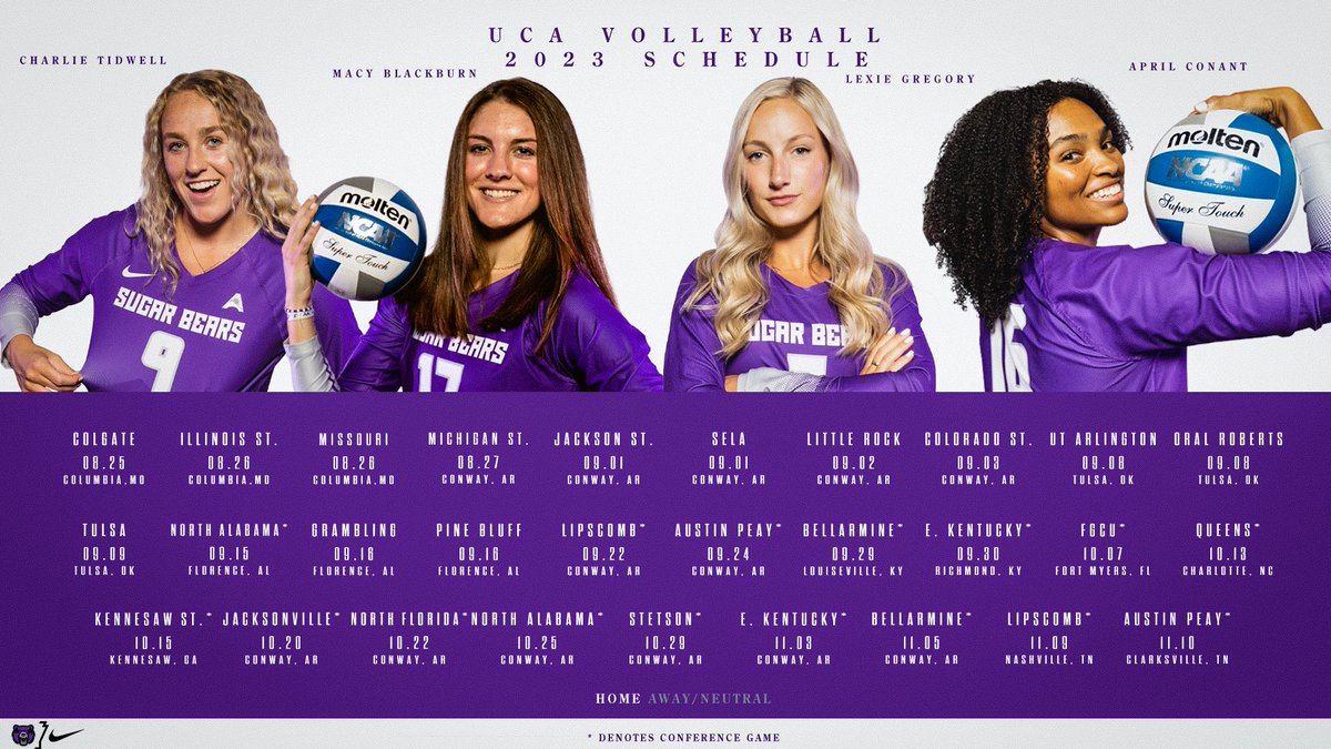 We're thrilled to drop our 2023 schedule! A ton of great games and great opportunities to come check us out at the Prince Center this year! 👇

📰- bit.ly/3OVESuT

#BearClawsUp