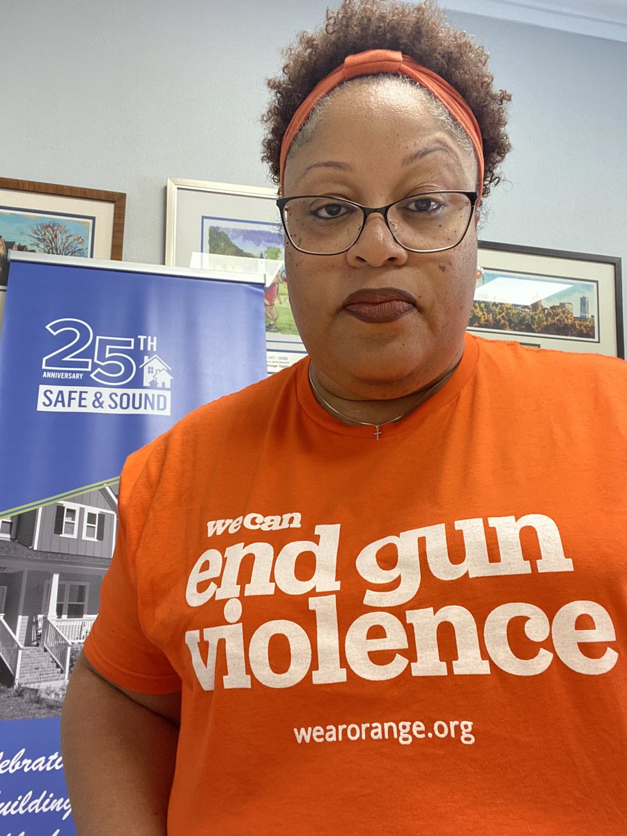 Ending gun violence is going to take ALL of us to use our voices to be the change we want to see. Safer communities can only happen when we feel empowered to say enough is enough. #WearOrange #GunViolenceAwareness #SafeSoundMke