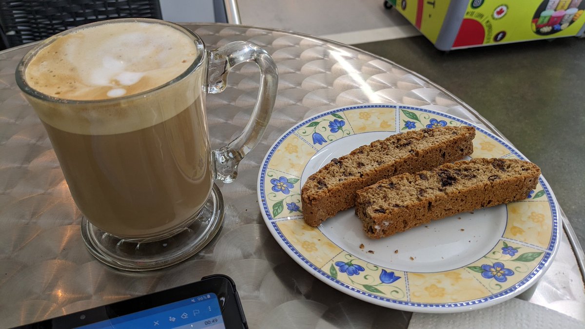 A perfectly balanced lunch.