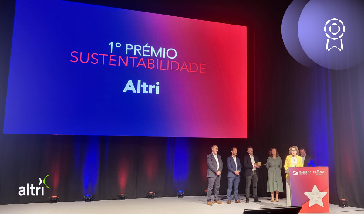 O Grupo Altri foi um dos vencedores na 12.ª edição dos KAIZEN™ Awards Portugal. Conquistou o 1.º Lugar na categoria de “Sustentabilidade”, um reconhecimento pelo trabalho desenvolvido no âmbito do seu “Compromisso 2030”. altri.pt/pt/noticias/no…