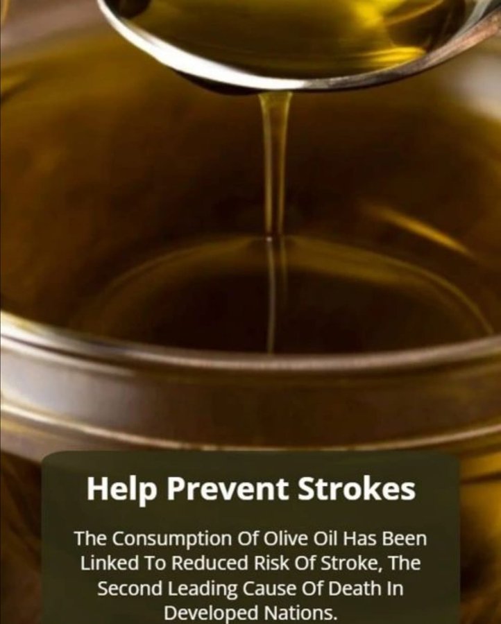 There are a few factors that increase the chances of stroke they are diet, physical activity, and body mass index. A study found that those who regularly used olive oil for cooking had close to 50 percent lower risk of stroke compared to those who use other oils. #Evoopremo