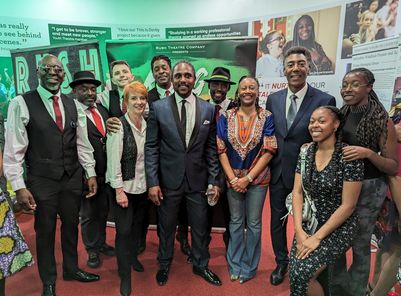 Thank you to Derby Theatre and all who supported the Rush event @DerbyTheatre @RushTheatreCo @LLDerbyshire   @cosyfund @embarkfed @RoyalSchoolDD @JonathanMLeach. Great performance! Building up to the 22nd June, 75th year anniversary of Windrush and this amazing group of people.