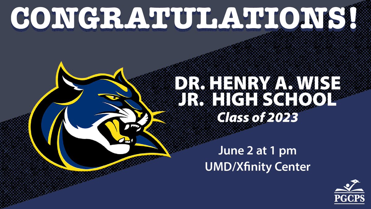 PGCPS on Twitter "Congratulations! Dr. Henry A. Wise Jr. High School