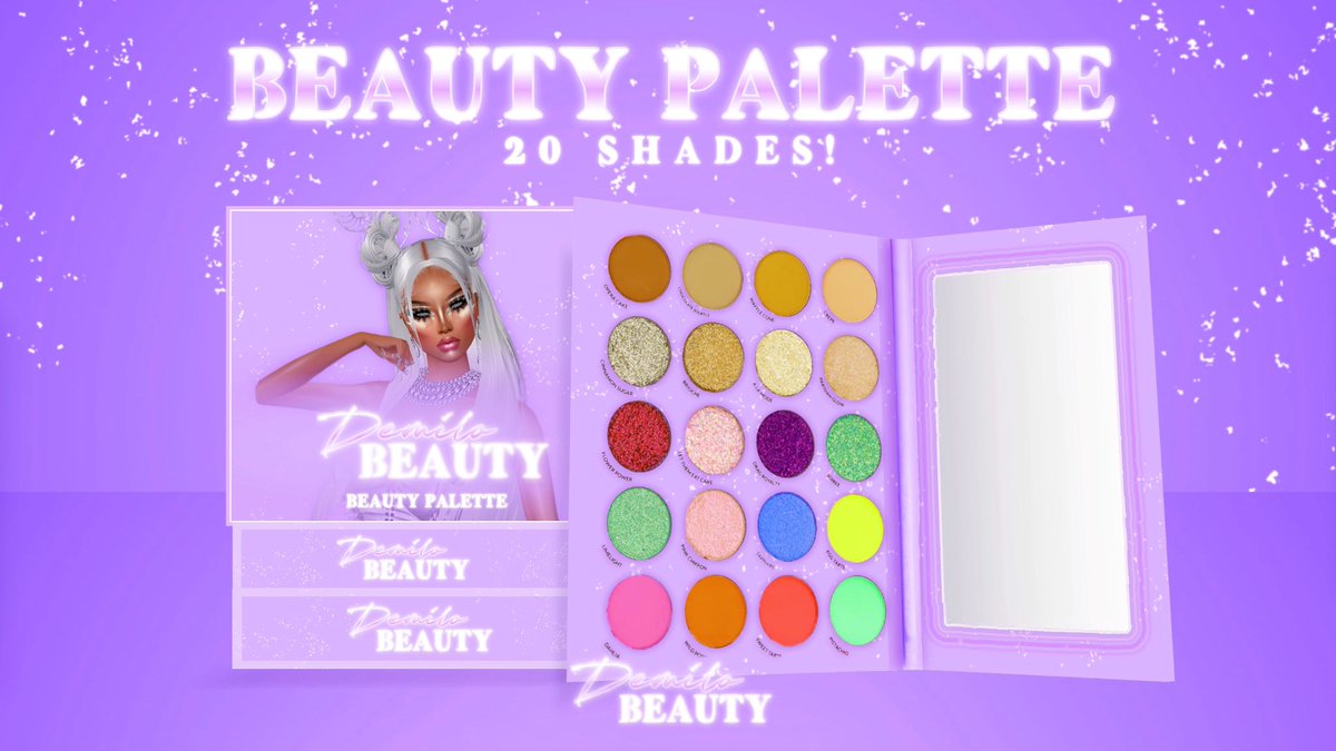 itsvenusdemilo's tweet photo. With the #DemiloBeauty: Beauty Palette, we have over 20 different shades for you to use! 💜💄 https://t.co/3Ty9oQpQWm