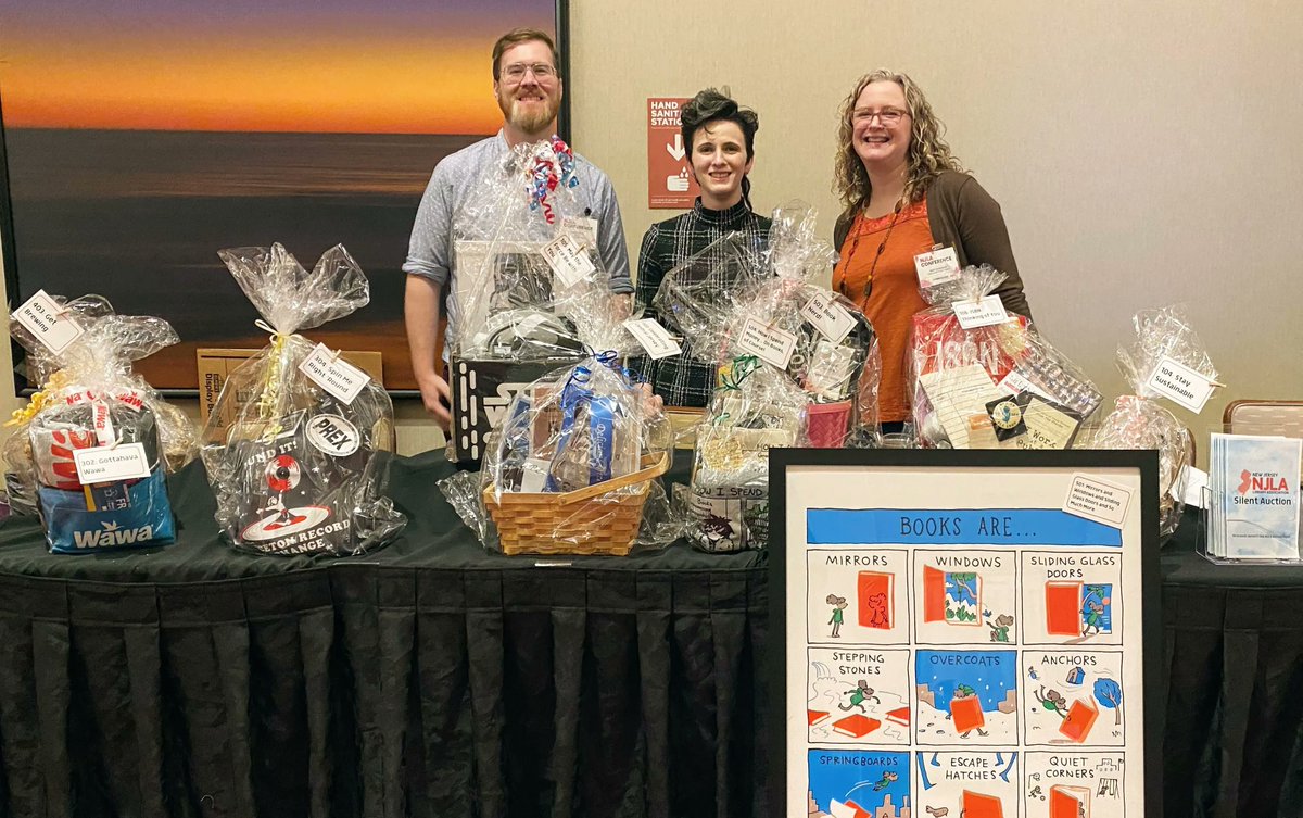 There's still time to bid on fun items at the NJLA Silent Auction. Bid in-person at the conference or online at fundraiser.bid/njla. Bidding closes at 2:30 PM, June 2nd.
