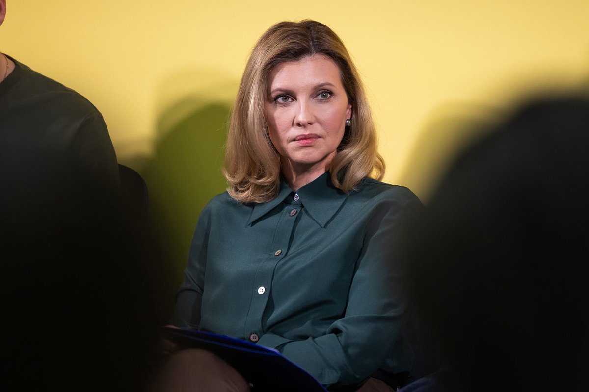 Olena Zelenska / Олена Зеленська tweet media