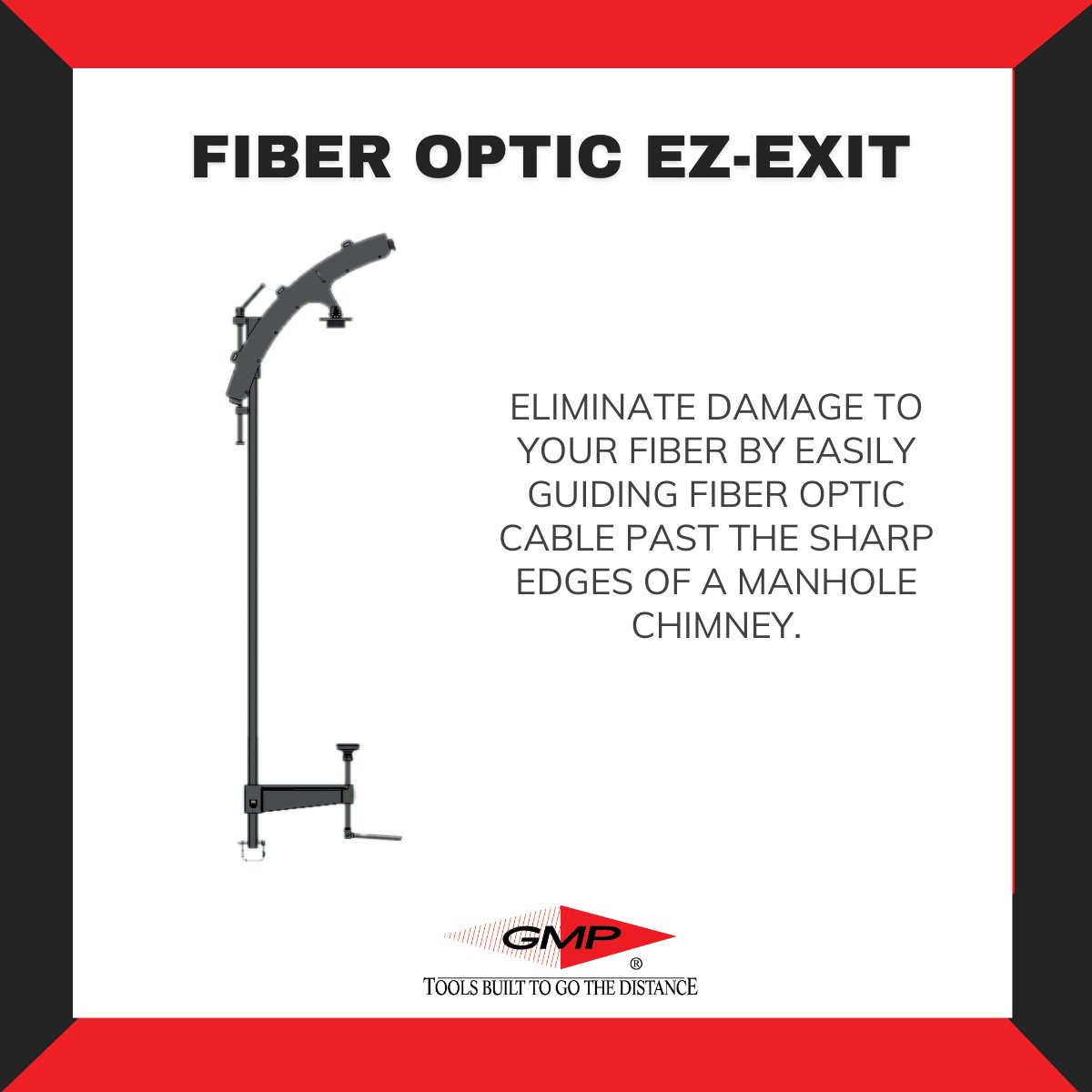 GMPTools's tweet image. The fiber optic cable EZ-Exit tool eliminates damage to your fiber by easily guiding fiber optic cable past the sharp edges of a manhole chimney, saving time and money.
#telecommunications #tools #tutorial
ow.ly/TO7J50OwJ0g