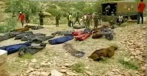 OrthodoxyNews's tweet photo. Hundreds of Christians were killed!

The government of Ethiopia has relentlessly massacred the monks and Christians in the past five days at Debre Elias monastery, Gojjam.

We all have to condemn this and stand with Orthodox Christians of Ethiopia.

Pray for Ethiopian Christians! https://t.co/MZTXCN2pee