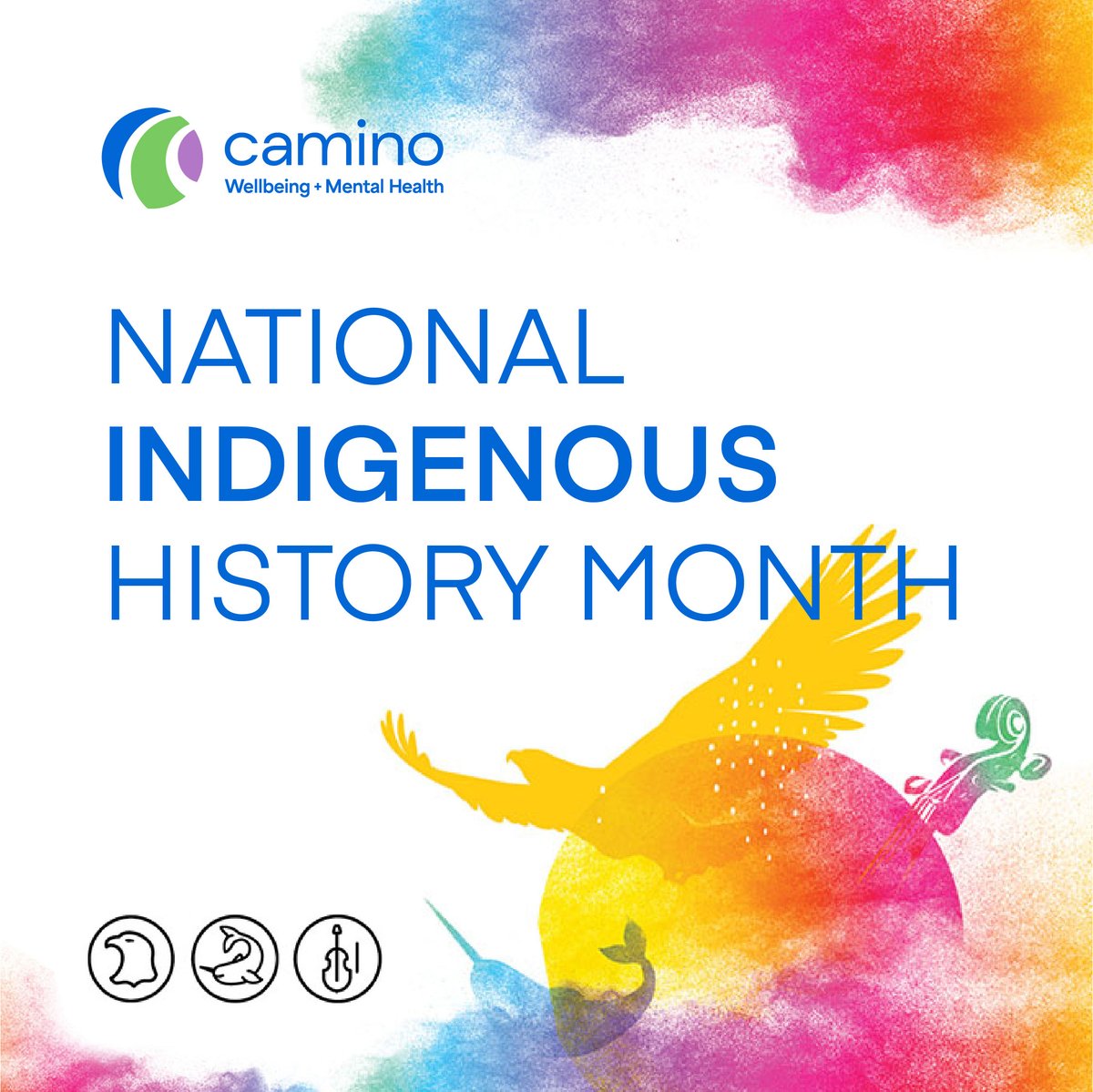 [Follow @CaminoWellbeing for more] June is National Indigenous History Month. Let’s recognize and celebrate the First Nations, Inuit, and Metis Peoples across Northern Turtle Island (the land we call Canada). Learn the calls to action and take steps toward reconciliation.