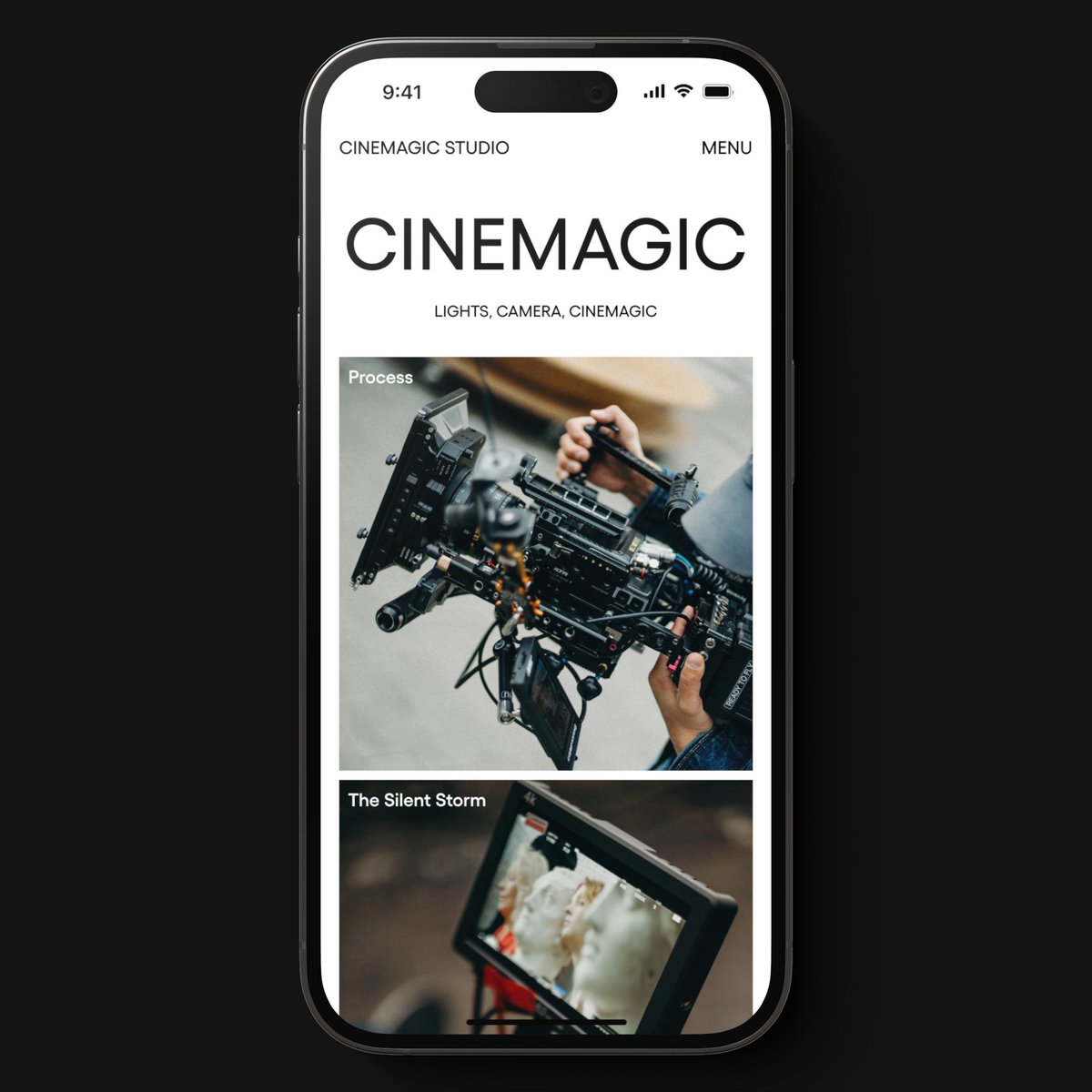 Cinemagic Studio (Mobile)

instagram.com/niveshbirangal/
behance.net/niveshbirangal
dribbble.com/niveshbirangal

#ui #ux #uiux #figma #uxdesign #uidesign #design #behance #dribbble #adobexd #mobile #mobiledesign #web #frontend #typography #grid #grids #layout #dailyui #webdesign #creative