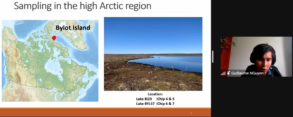 CanFunNet's tweet photo. Guillaume Nβguyen is investigating fungi isolated from the High Canadian Arctic for their potential to encode novel antimicrobials.
#CanFunNet23 https://t.co/fO1pLGdB2v