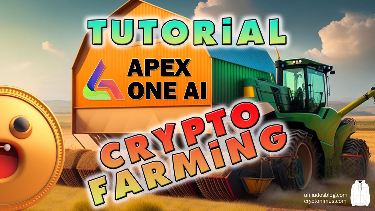 AdsCryptonimus's tweet photo. 💯 Maximiza tus ganancias en criptomonedas con APEX ONE AI: ¡La plataforma de farming definitiva!

🚀 Tutorial completo.
🚀 1 nuevo retiro.
🚀 2 nuevas inversiones. 

🔥 https://t.co/lUOhhhoVj8

#apexoneai #apexone #farming #cryptofarming #cryptoia #farmingia

@apexoneai https://t.co/kifgWRpf7D