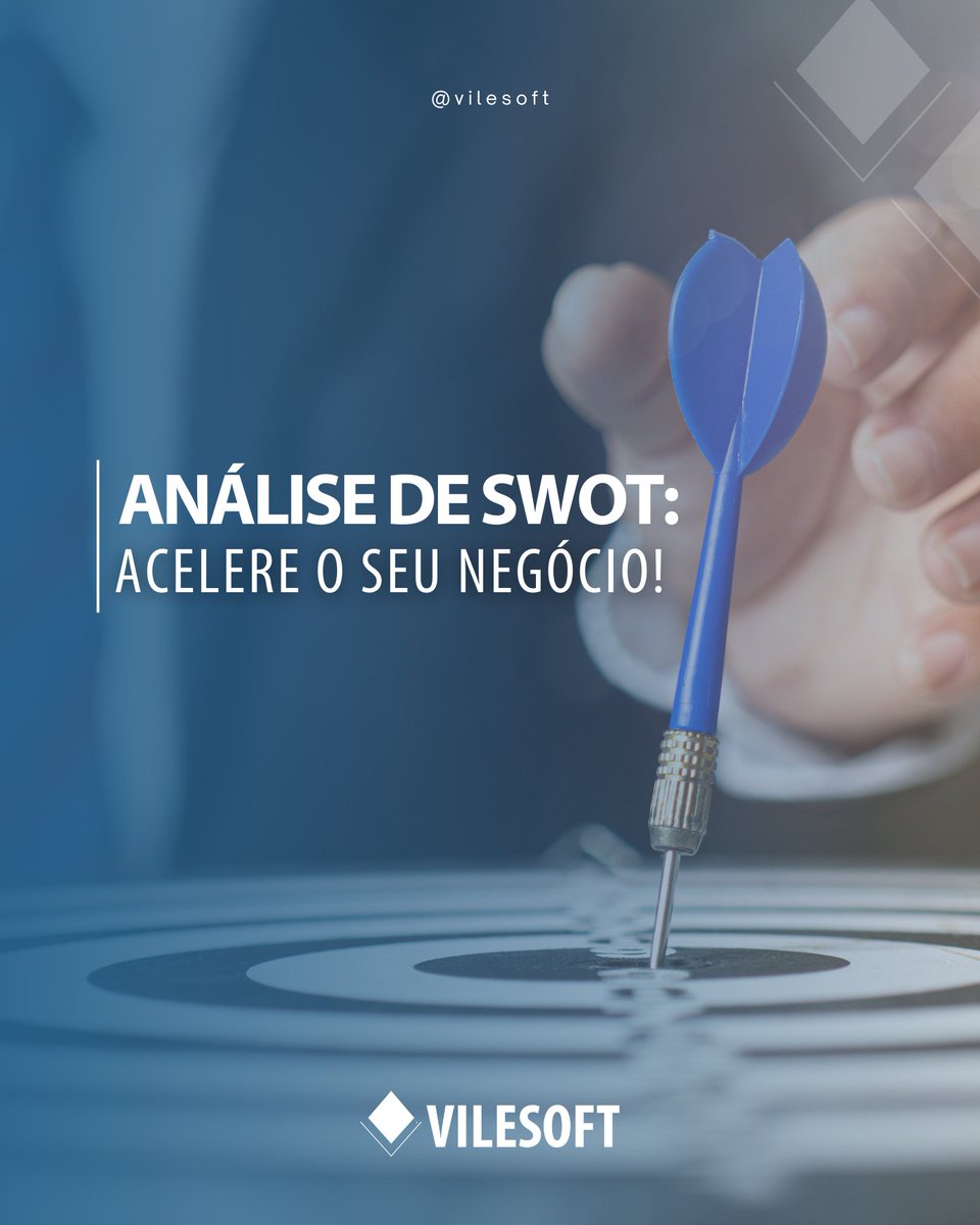 vilesoft's tweet photo. A sigla SWOT representa os seguintes termos: Forças, Fraquezas, Oportunidades e Ameaças. Tal conceito é aplicado nas empresas para nortear as estratégias e o posicionamento da mesma. 

Venha ser Vilesoft e otimize todos os processos da sua empresa de forma prática e assertiva! https://t.co/7RnzXAtPzY