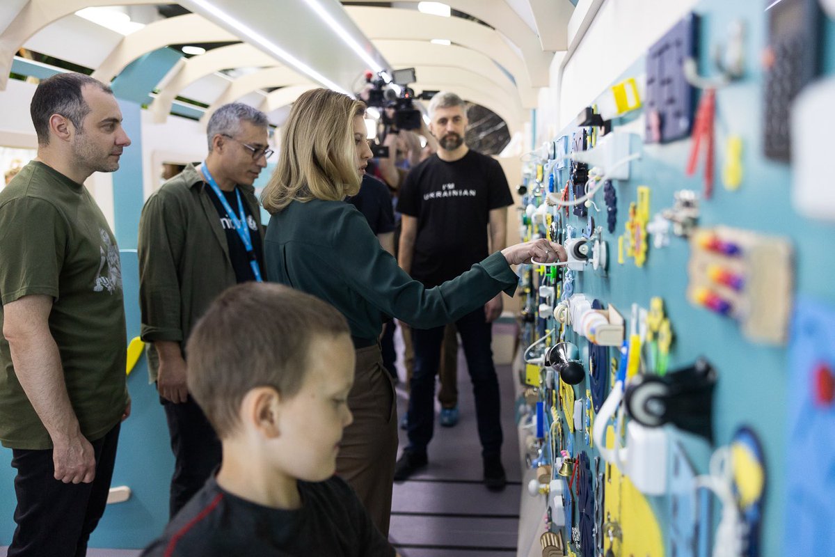 Olena Zelenska / Олена Зеленська tweet media