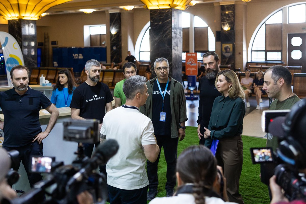 Olena Zelenska / Олена Зеленська tweet media