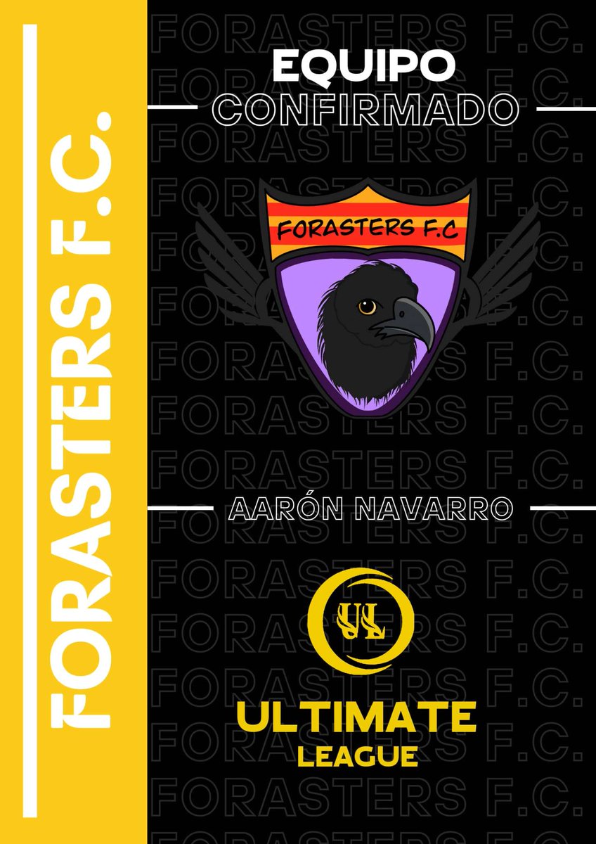 Aironxs's tweet photo. #𝐎𝐅𝐈𝐂𝐈𝐀𝐋 || Soy el nuevo presidente de la 𝗨𝗟𝗧𝗜𝗠𝗔𝗧𝗘 𝗟𝗘𝗔𝗚𝗨𝗘 @Ult__League

➡️𝗙𝗢𝗥𝗔𝗦𝗧𝗘𝗥𝗦 𝗙.𝗖. - Será el equipo que nos llevará a conseguir la victoria en la Primera Liga organizada aquí en #Mallorca

+80 Jugadores inscritos ya ¿ y tú, a que esperas ?

                             - 𝗥𝗘𝗗𝗘𝗦 𝗗𝗘 𝗟𝗔 𝗟𝗜𝗚𝗔 -
- Inscripciones https://t.co/KmjkVcOBc5
- Tiktok https://t.co/5Bziio5ute
- Instagram https://t.co/tCUdsjhg7O

𝐃𝐢𝐬𝐞𝐧̃𝐚𝐝𝐨𝐫𝐚🎨- Gracias a @thealiiss tenemos el escudo del equipo que representa al 100% los colores y fauna de la Isla