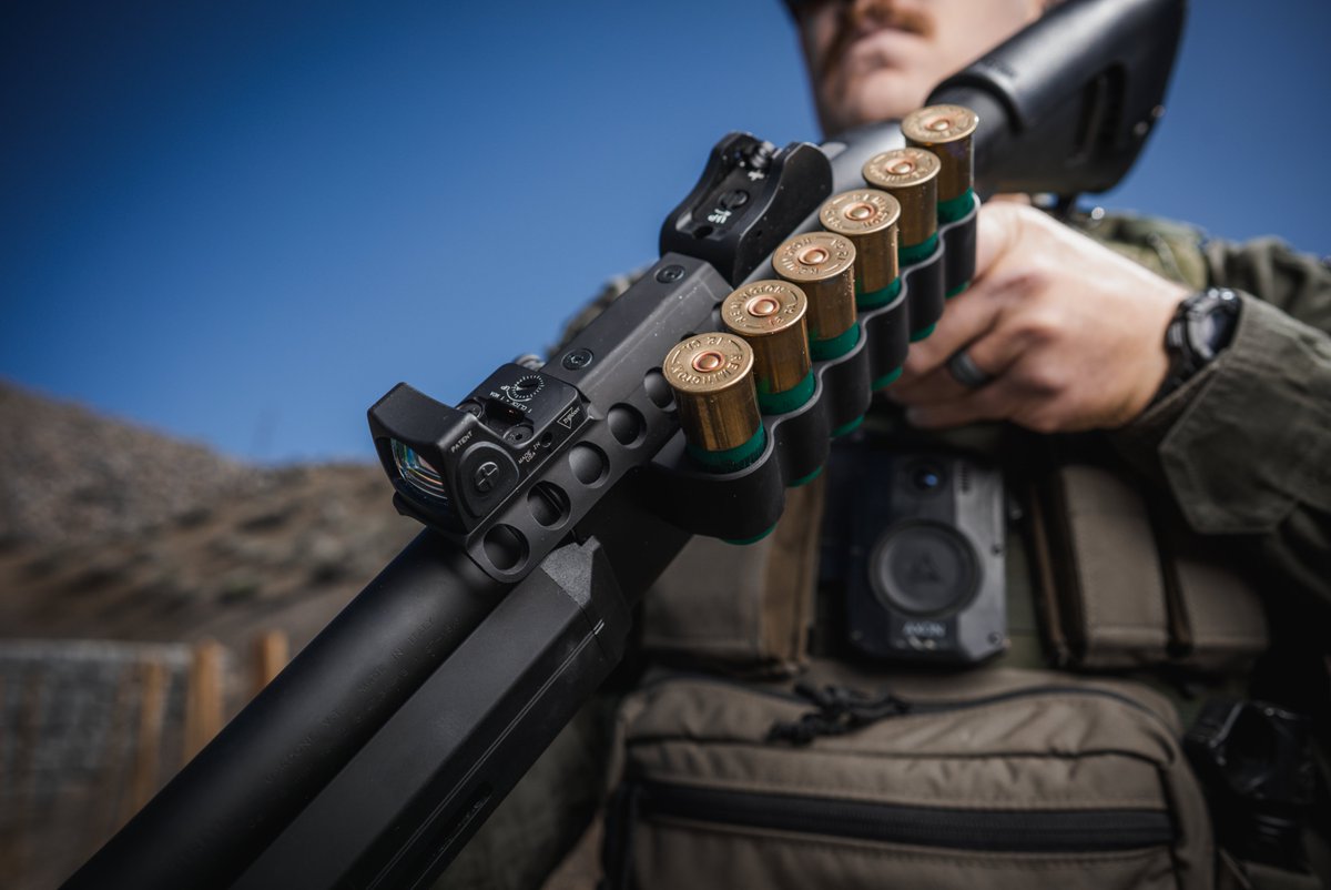 Introducing a revolutionary mix of capability, performance and design.

Now shipping the new #SureShellCarrier and #ReflexMount for #Beretta1301 shotguns.