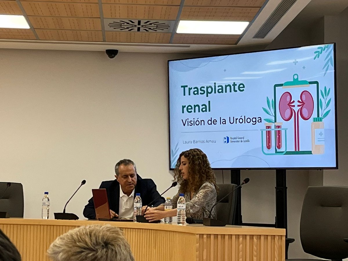 II Jornades d'actualització en trasplantament renal.

La Dra. Barrios, adjunta del servei, comparteix la visió des del punt de vista urológic.