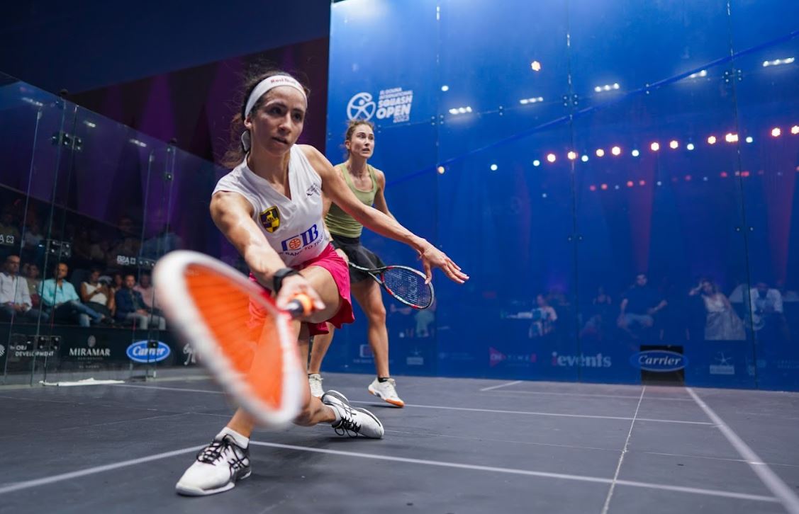 It's a first El Gouna title for <a href="/NouranGohar/">Nouran Gohar</a> !!!

[1] Nouran Gohar (Egy) 3-0 [9/16] Nele Gilis (Bel)   11-5, 11-7, 11-9 (58m)

elgounainternational.com/2023-day-eight