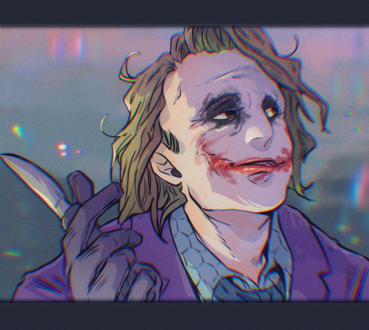 Anime TDK next try 😤👌 #thedarkknight #nolanverse #joker #heathledger #tdk #dc #dccomics