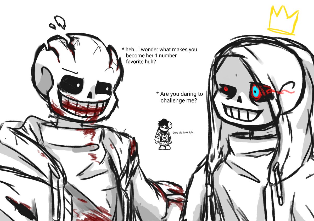 ItzMinomi's tweet photo. Just a doodle I made with different brush
where Insanity fights for number 1 favorite place
Murder/dust is my number 1 favorite while Insanity is second
#UndertaleAT #UndertaleAU #Murder_Sans #Insanity_Sans https://t.co/7Wpi7Am9na
