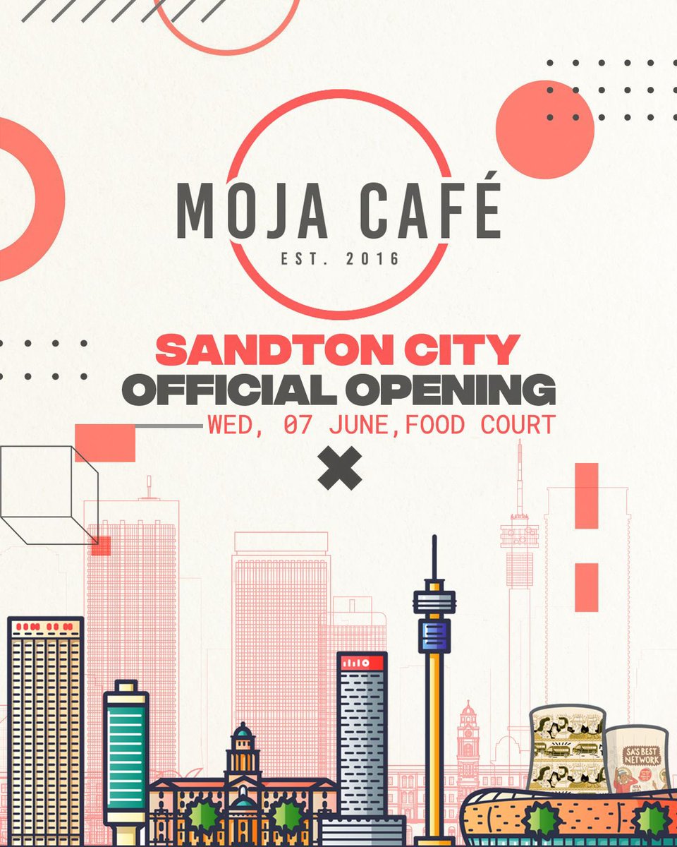 cnehshuga's tweet photo. Moja Cafe is opening in Sandton On Wed 7 June 23 🥂🔥
Make sure you come through kube mnandi
#MojaCafe #ThisHome https://t.co/DYoTHX7TfE