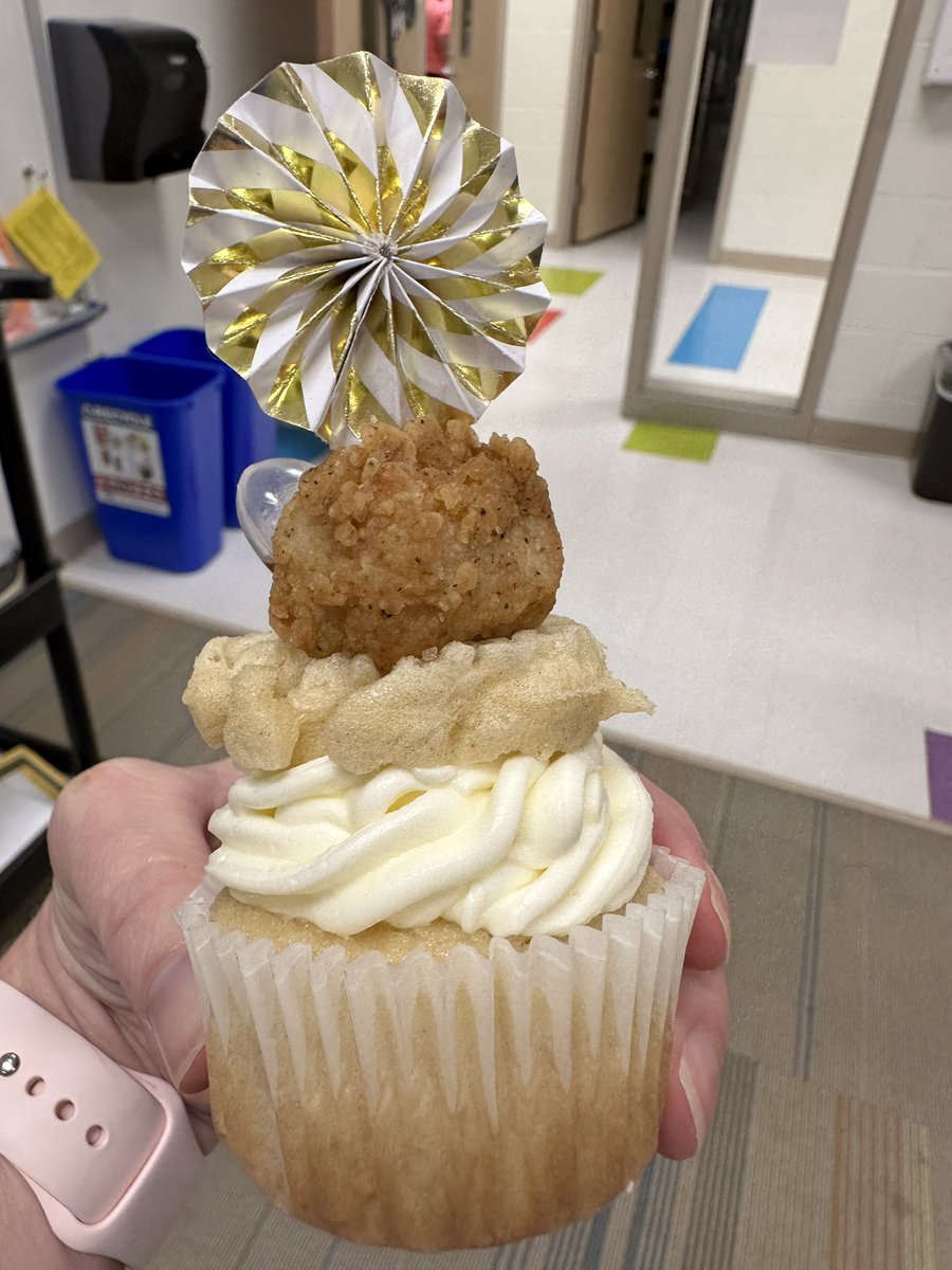 <a href="/Missbrooks_4/">Sara Brooks</a> did an awesome job presenting about classroom community this morning AND we celebrated our last BT meeting! <a href="/HortonsCreekES/">Hortons Creek ES</a> #togetherisbetter