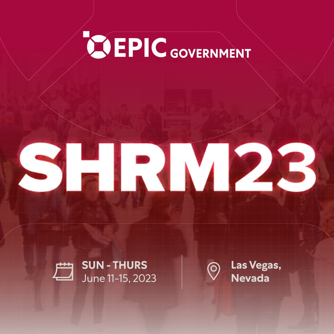 Epic Government is thrilled to be attending the upcoming #SHRM23 Conference in Las Vegas. We can't wait to connect with other HR professionals and learn about the latest industry trends. #SHRM23 #govcon #governmentcontracting