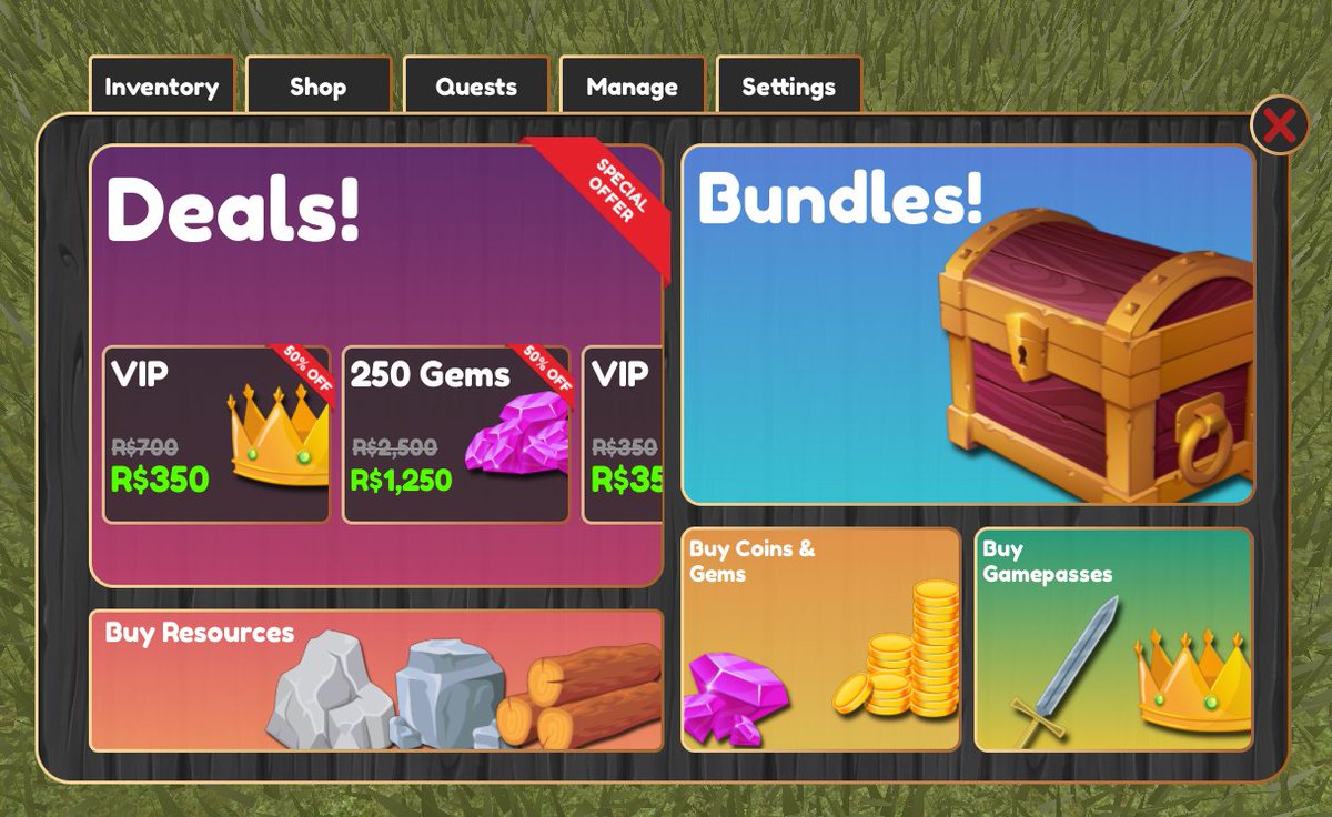 CoderActual's tweet image. Messing around a bit with UIs in #Roblox; what I can say it's pretty easy to get started.
Feedback would be much appreciated!
#uidesign #uxdesign #RobloxDevs #Roblox