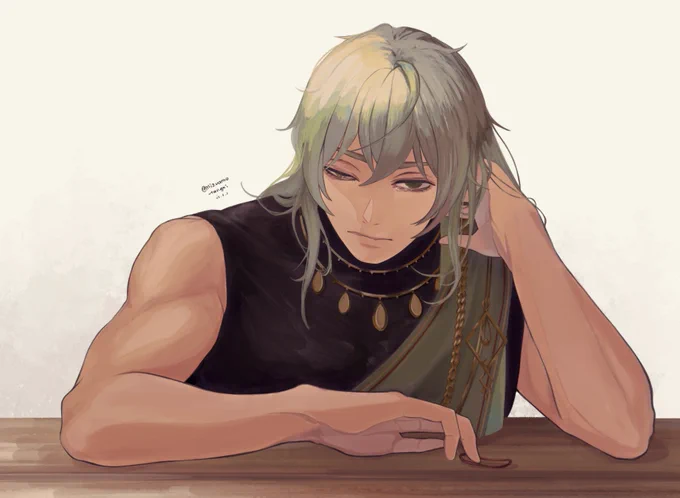 \(*・×・*)/  #ライナート #イラスト