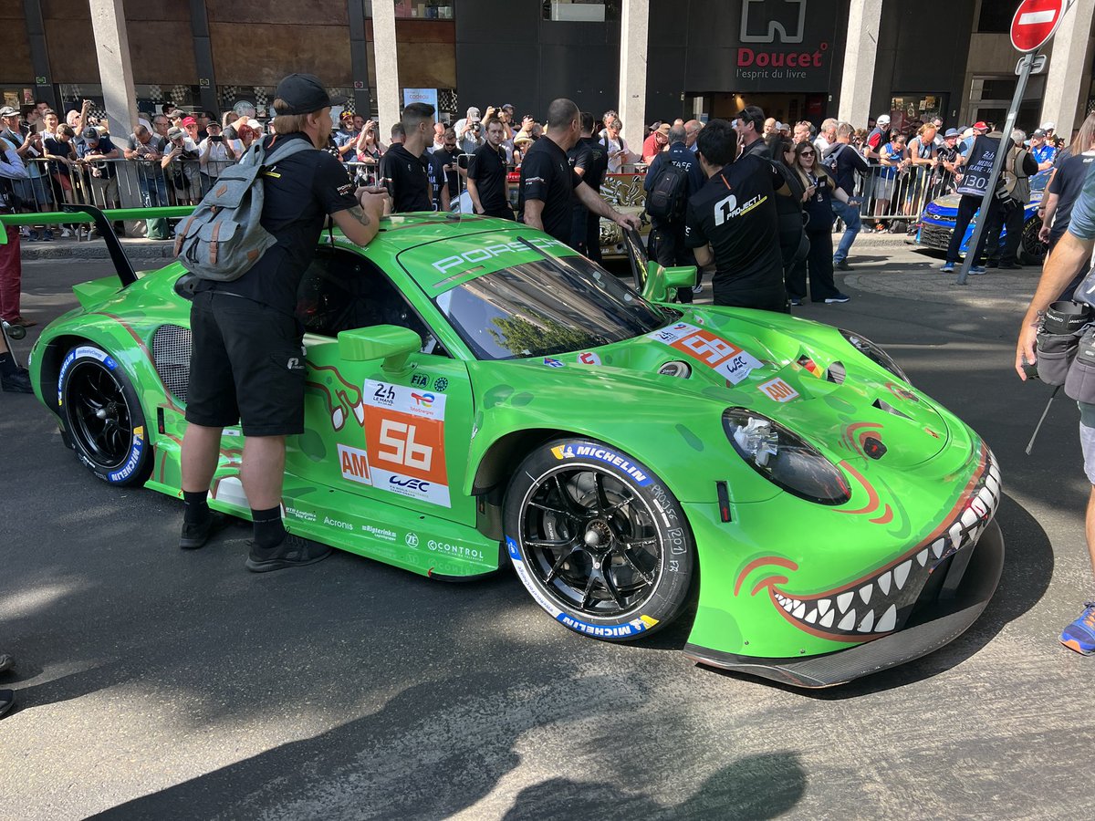 Marshall Pruett on Twitter "The star of scrutineering today in Le Mans