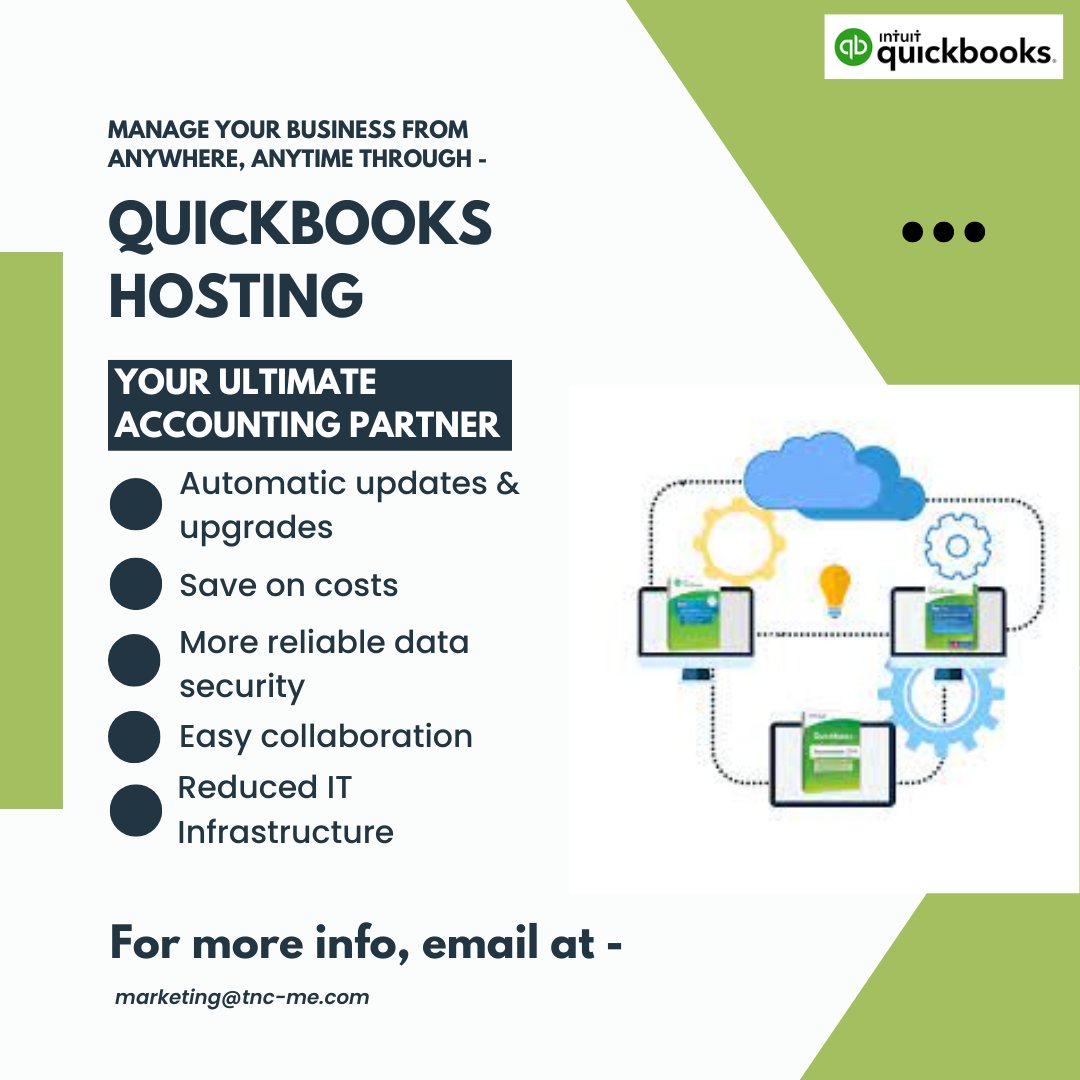 TNC_LLC's tweet image. Introducing your ultimate accounting partner - QuickBooks Hosting

#quickbooks #intuit #quickbookshosting #transnationalcomputerllc #accountingpartner #accountingsoftware #cloudhosting #businessmanagement