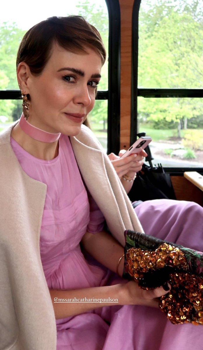 sarahpaulsbean's tweet photo. SARAH PAULSON MY BELOVED 🩷 https://t.co/64dSqwnN1e