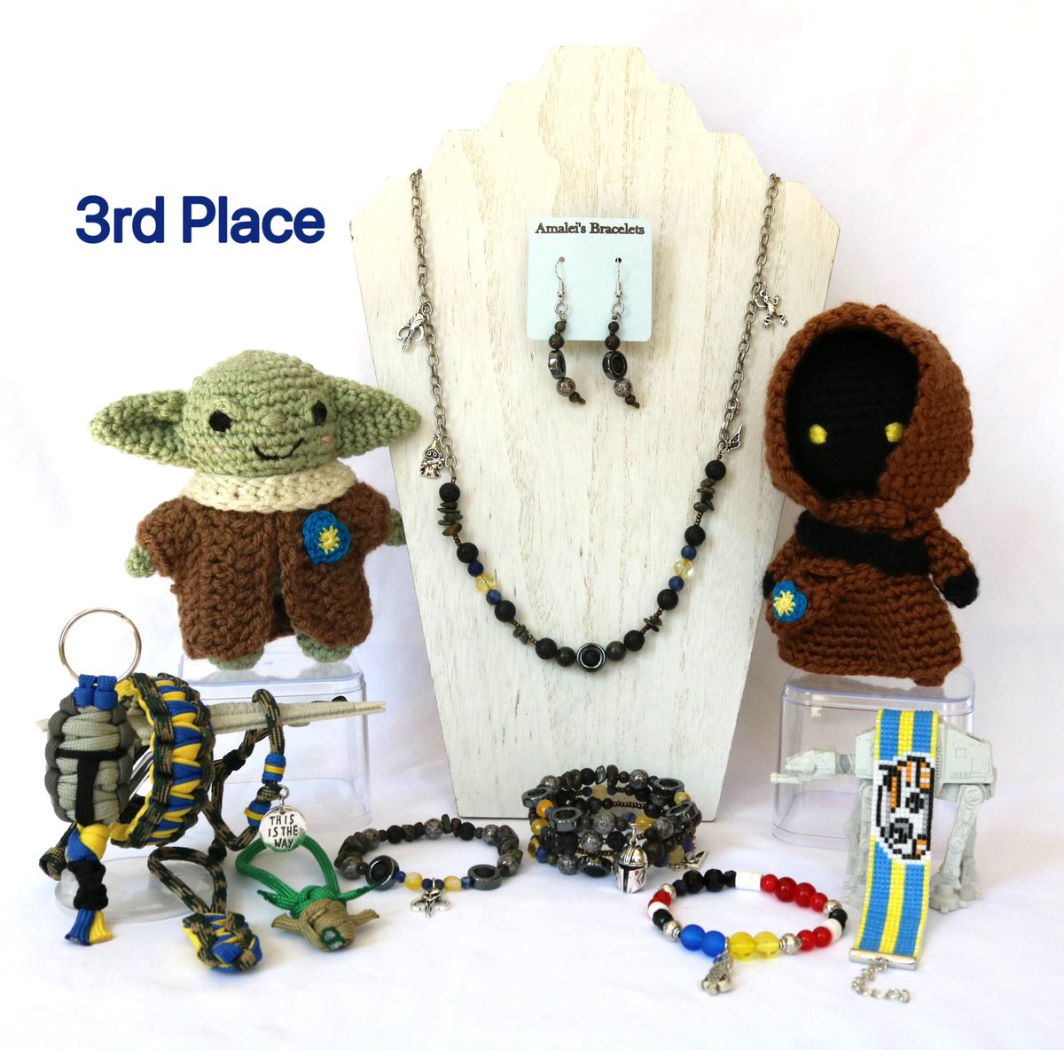 🚨STAR WARS RAFFLE ALERT🚨 @RetSmartLCRN & #amalei have outdone themselves! 1st, 2nd & 3rd place winners. Raffle proceeds go to @Caucasus_Legion to buy nvg & ear protection. Entries $5/each. Ends Fri 6/9/23 at 12pm MST Details & more pics in thread ⬇️⬇️