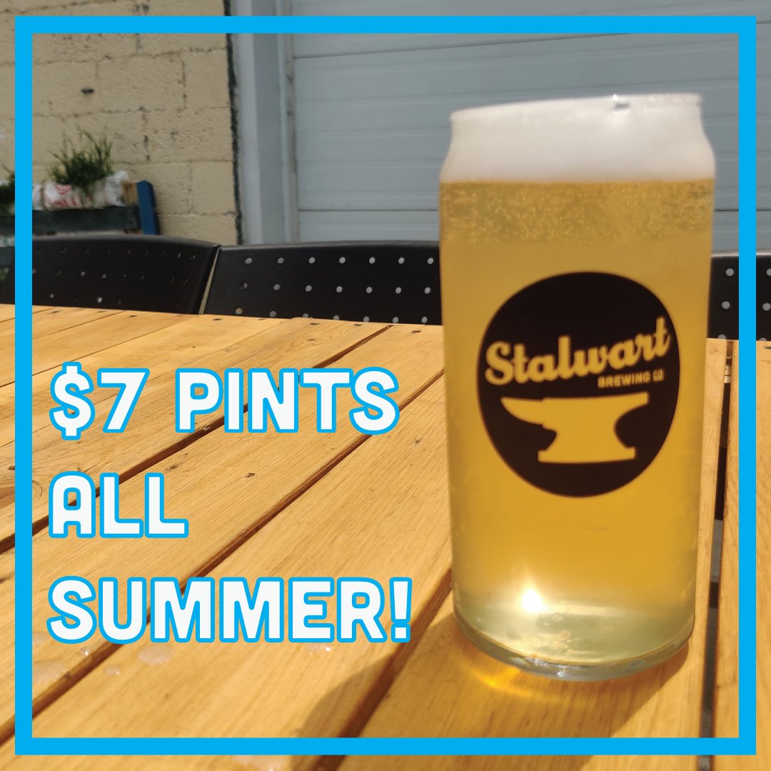 Enjoy a summer deal on fresh pints of beer and seltzer in @downtowncarletonplace!

#CarletonPlace #oncraftbeer #oncraftseltzer #613beer #613seltzer