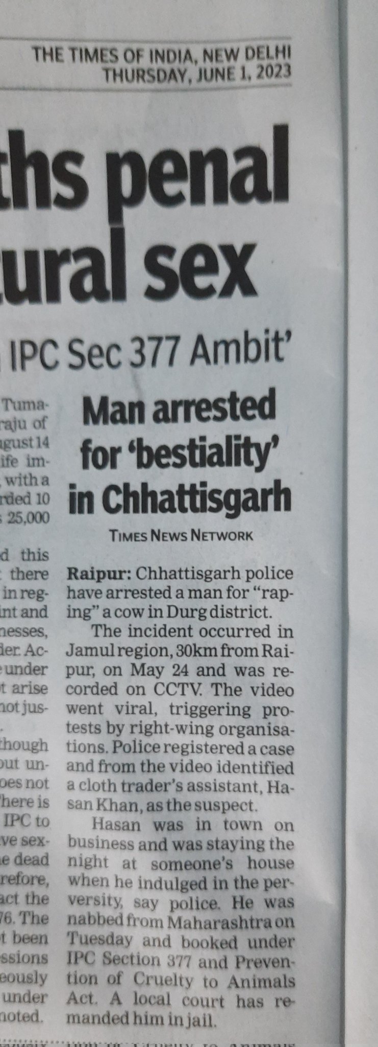 Amit Chauhan on X: @niiravmodi Bakri 🐐 , Kutta 🐕 now even you people are  not sparing the 🐄 Cow. Sex with Cow by Hasan Khan:  t.cogQ2EXCQJqz  X