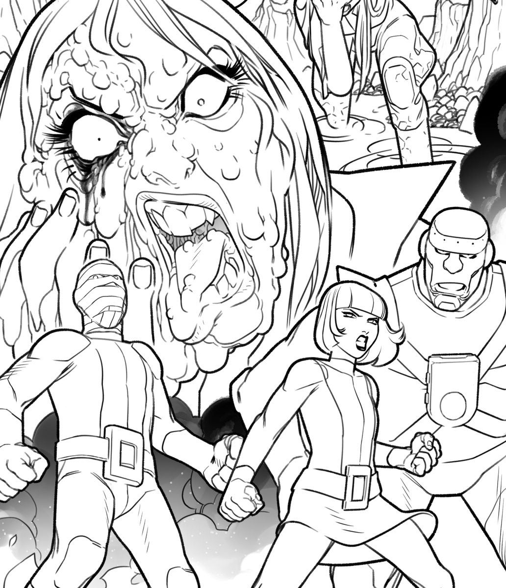 Lafuente_RIP's tweet photo. More #DoomPatrol for #DCComics
With a bit of #FlexMentallo beefcake https://t.co/4mY9BEnq3C
