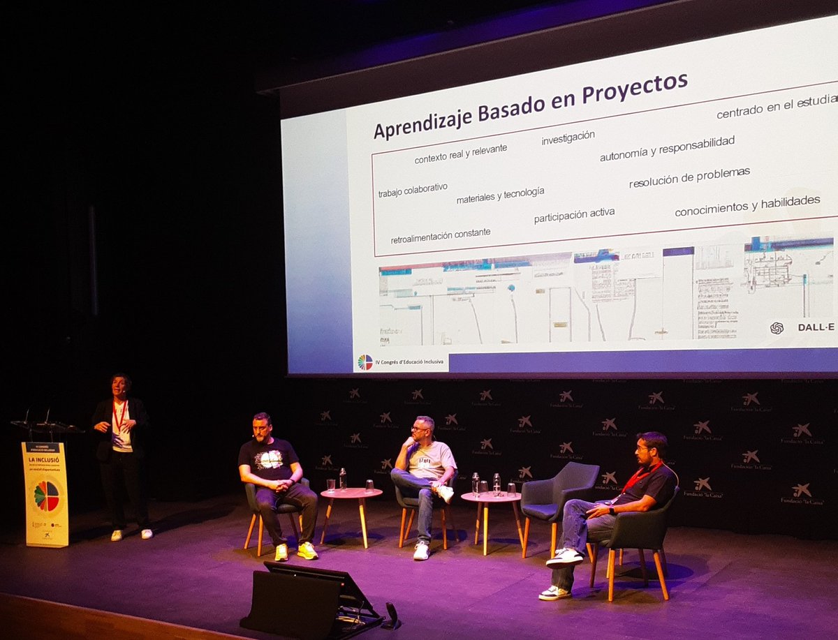 En aquesta segona part, seguim amb Belén Palop i ens descriu les bases de l’Educació STEM i com aquesta integració de matèries pot donar resposta a tot l’alumnat.
“La metodologia ABP facilita l’aportació de cada alumne i alumna des dels seus talents.” <a href="/bpalop/">B.Palop</a>
#IVCongrésInclusiva