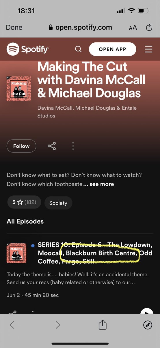 <a href="/Making_The_Cut/">Making The Cut Podcast</a> Love the mention by <a href="/ThisisDavina/">Davina McCall</a> for our wonderful birth centre in <a href="/ELHT_NHS/">East Lancashire Hospitals NHS Trust 💙</a> Blackburn BC is a homely environment for women who want a natural birth. We’ve been open since 2010 and every birth I’ve seen has been amazing…thank you 🙏💜