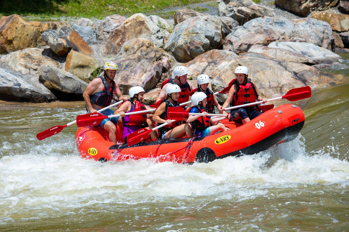 With temperatures nearing the high 70s, this weekend is calling for a wet and wild adventure! Beat the heat by splashing and paddling around our unique and fun whitewater course atop the mountain at Wisp Resort. 
Call 855-990-0262 to reserve your spot today!