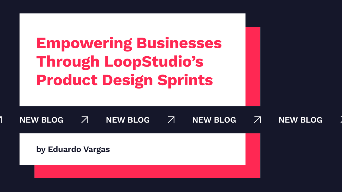 loopstudio_dev's tweet photo. New blog alert! ❗
Discover how Design Sprints can streamline your product development, uncover innovative ideas, and accelerate time to market in our latest blog post by @YoEduVar 🚀
Read it here: https://t.co/1lNnFLb5Ep
#DesignSprints #Innovation #ProblemSolving #BlogPost https://t.co/0CG0KV6eMN